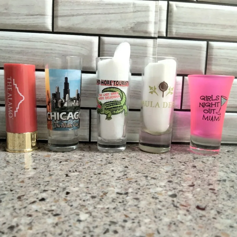 U.S. Places Shot Glasses